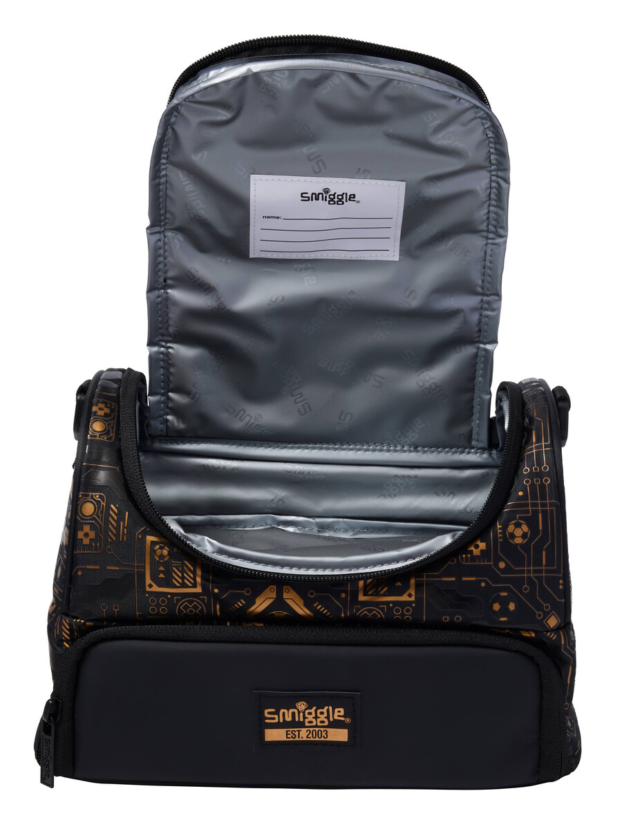 livewire große doppel-lunchbox mit tragegurt